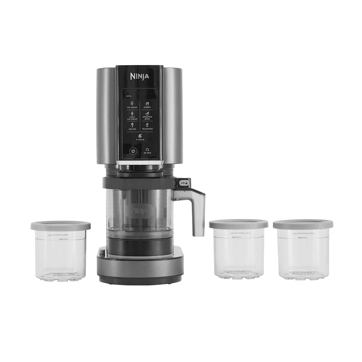 Ninja CREAMi Ice Cream & Frozen Dessert Maker - Black & Grey | NC300UK (7524475175100)