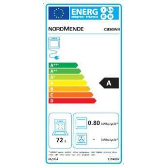 Nordmende 60cm Freestanding Electric Cooker - White | CSE63WH from DID Electrical - guaranteed Irish, guaranteed quality service. (6890806804668)