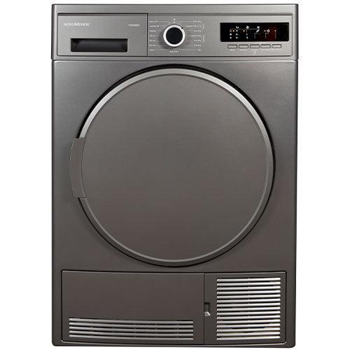 Nordmende 8KG Freestanding Condenser Dryer - Dark Inox | TDC80DIX (7226588659900)