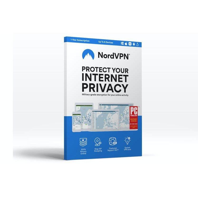 Nordvpn Internet Privacy Software 1 Year Subscription | 53-NV1C1YBUK from DID Electrical - guaranteed Irish, guaranteed quality service. (6977453490364)