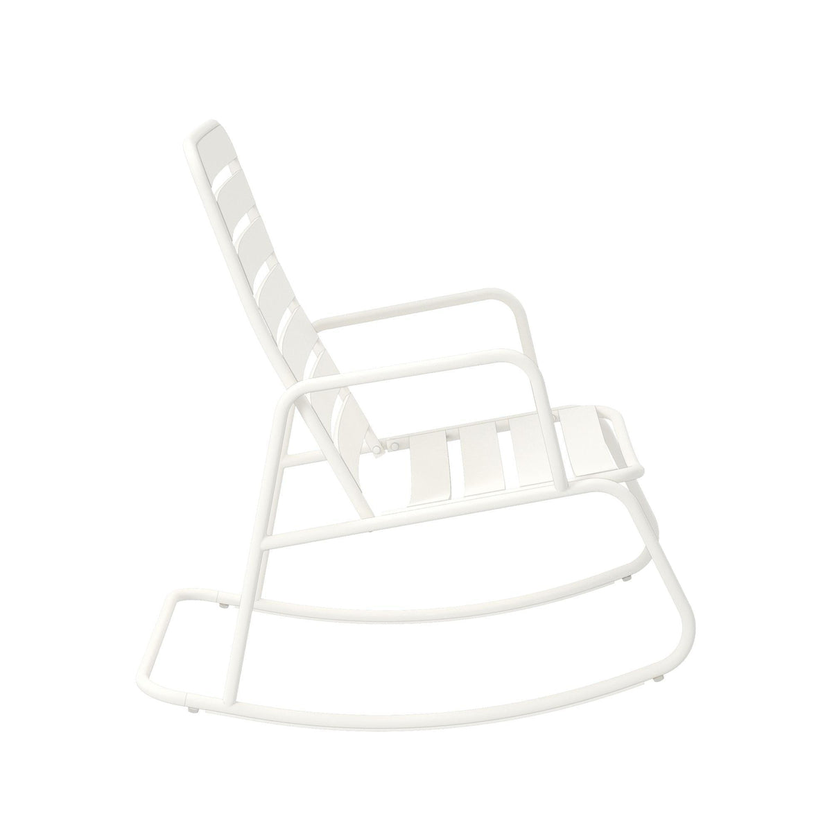 Novogratz Roberta Metal Rocking Chair - White | 88065WHT1E from DID Electrical - guaranteed Irish, guaranteed quality service. (6977708327100)