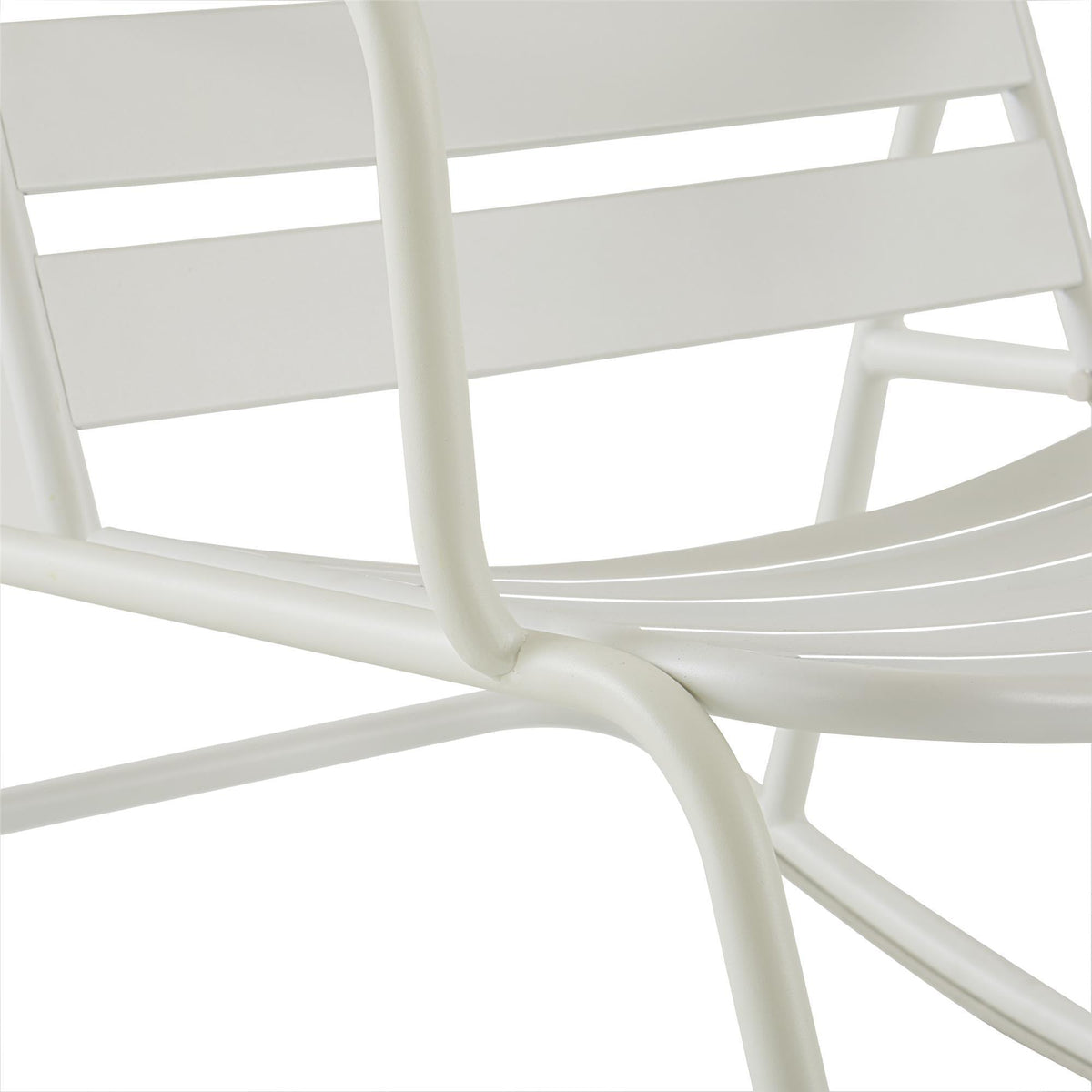 Novogratz Roberta Metal Rocking Chair - White | 88065WHT1E from DID Electrical - guaranteed Irish, guaranteed quality service. (6977708327100)