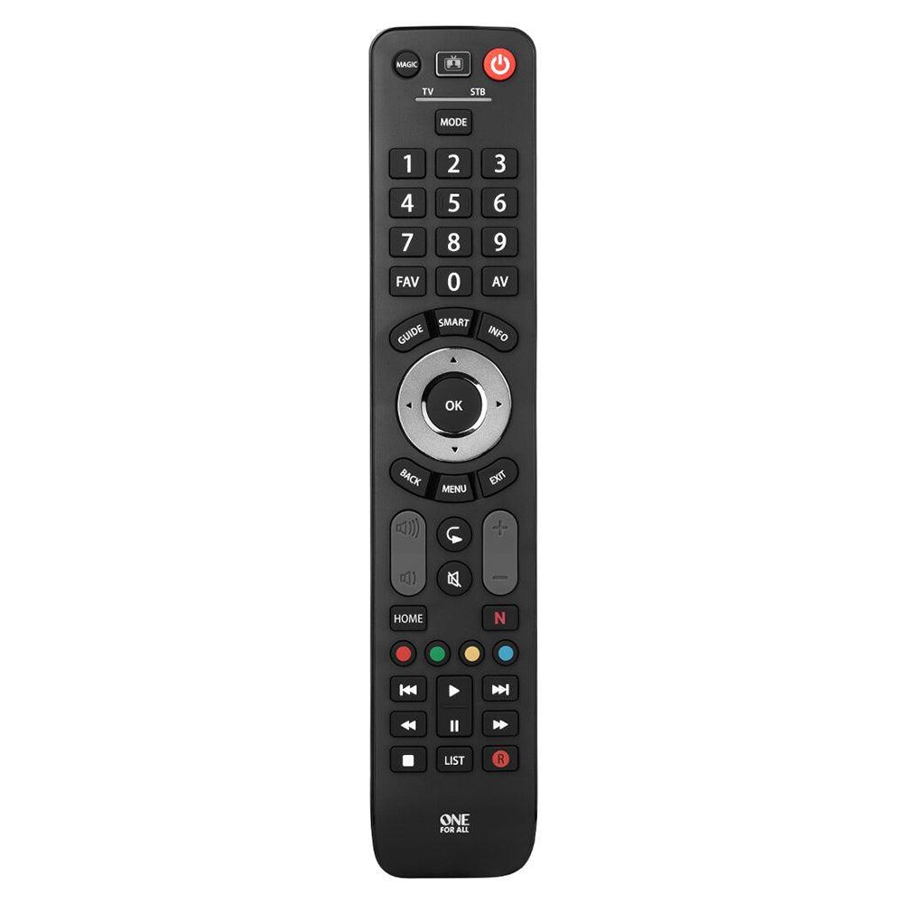 One For All Evolve 2 Universal Remote Control - Black | URC7125 from DID Electrical - guaranteed Irish, guaranteed quality service. (6977638531260)