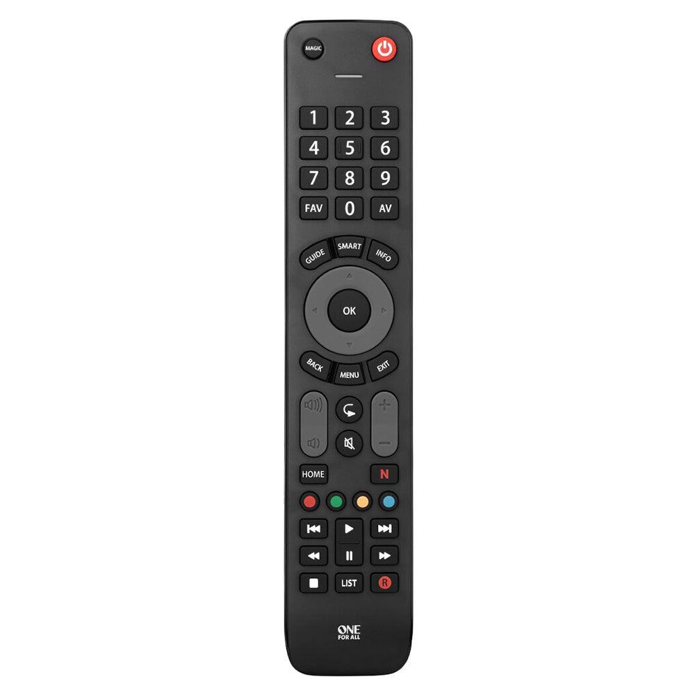 One For All Evolve TV Universal Remote Control - Black | URC7115 from DID Electrical - guaranteed Irish, guaranteed quality service. (6977638629564)