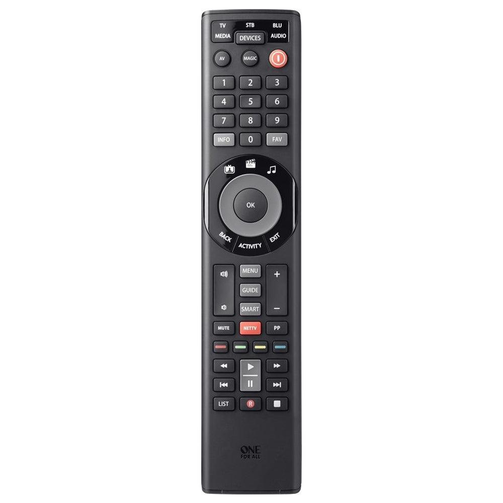 One For All Smart 5 Remote Control - Black | URC7955 from DID Electrical - guaranteed Irish, guaranteed quality service. (6977405026492)