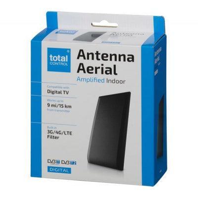 One For All Total Control Amplified Indoor TV Aerial - Black | SV1230 (7496595112124)