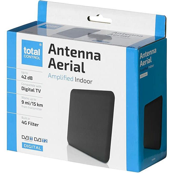 One For All Total Control Amplified Indoor TV Aerial - Black | SV1240 (7496595144892)