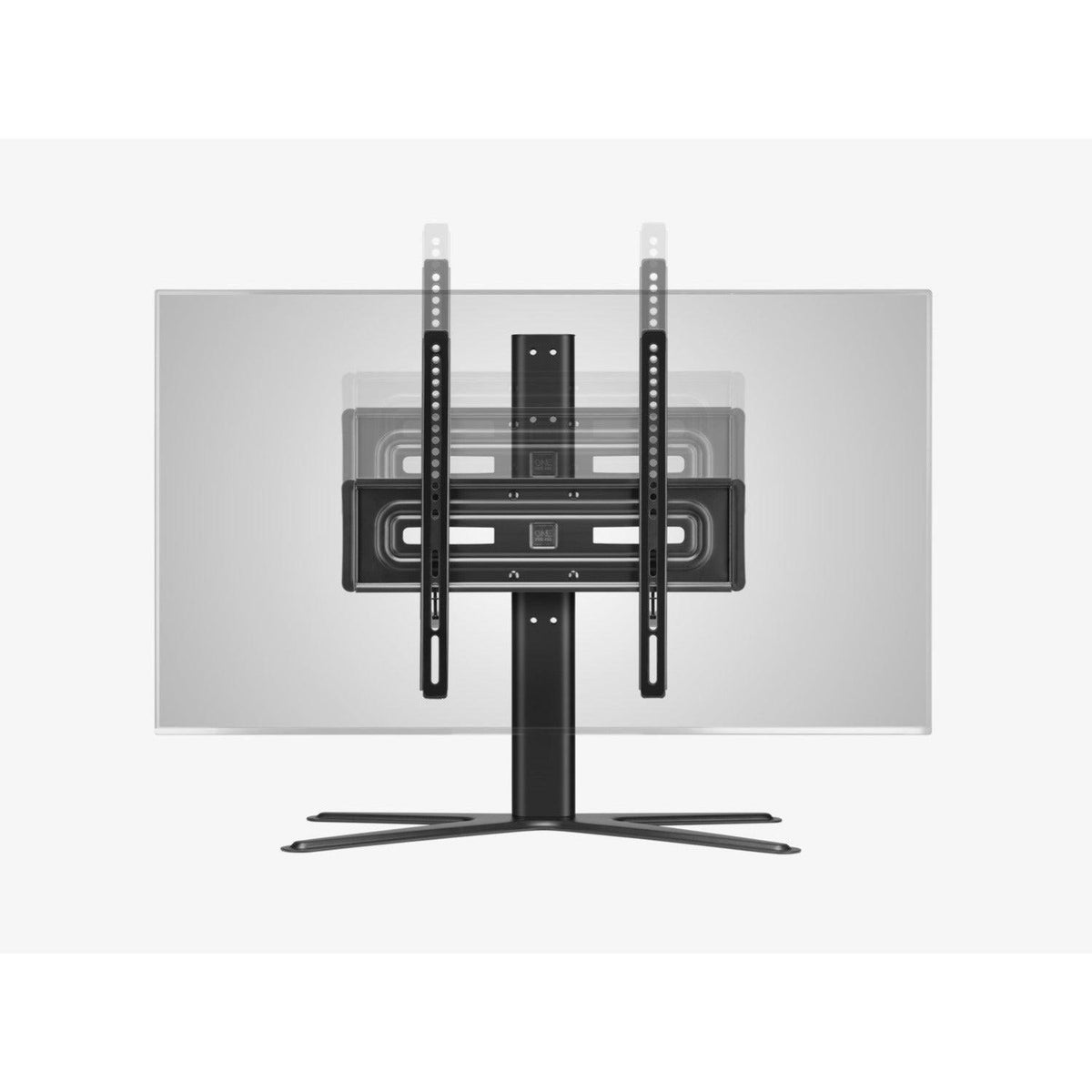 OneForAll Solid Table top TV Stand for 32&quot; - 65&quot; TV - Black | WM4471 from DID Electrical - guaranteed Irish, guaranteed quality service. (6977635418300)