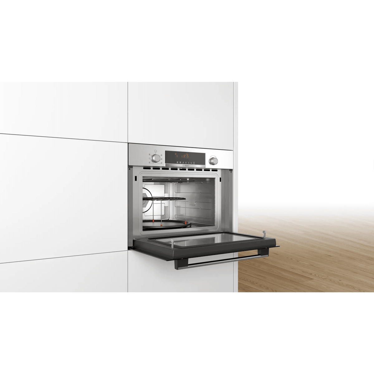 Bosch Serie 4 44L Built-In Microwave Oven with Hot Air - Stainless Steel | CMA583MS0B (7472771137724)