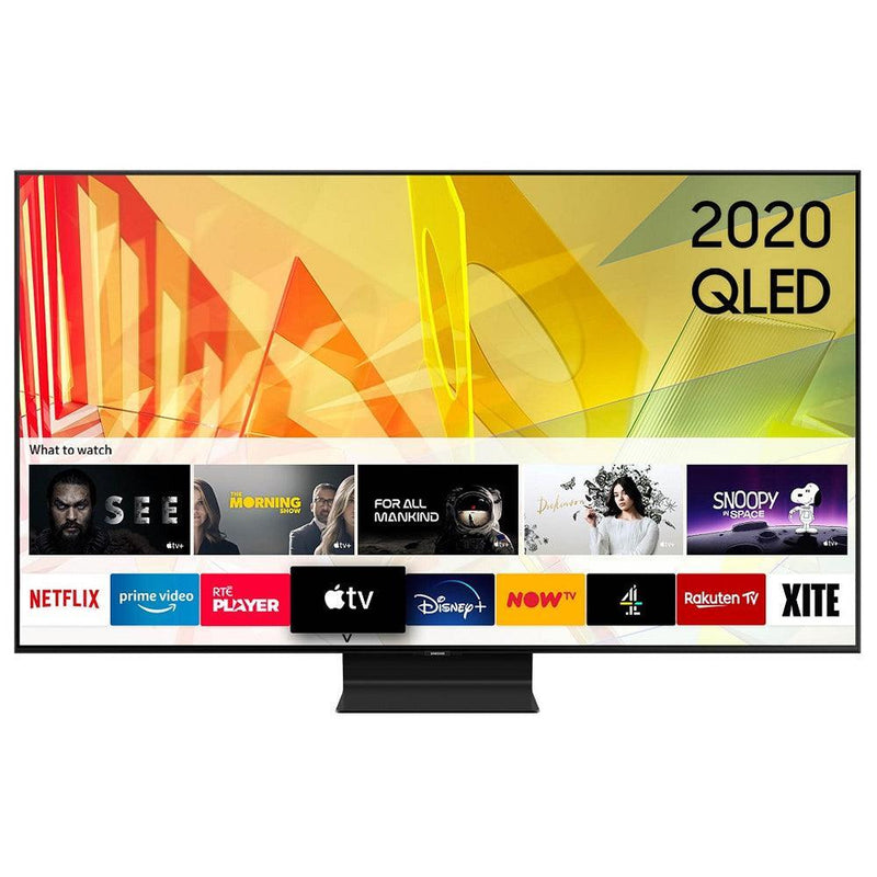 Samsung Q90T 55" 4K HDR QLED Smart TV - Black | QE55Q90TATXXU from DID Electrical - guaranteed Irish, guaranteed quality service. (6890848092348)