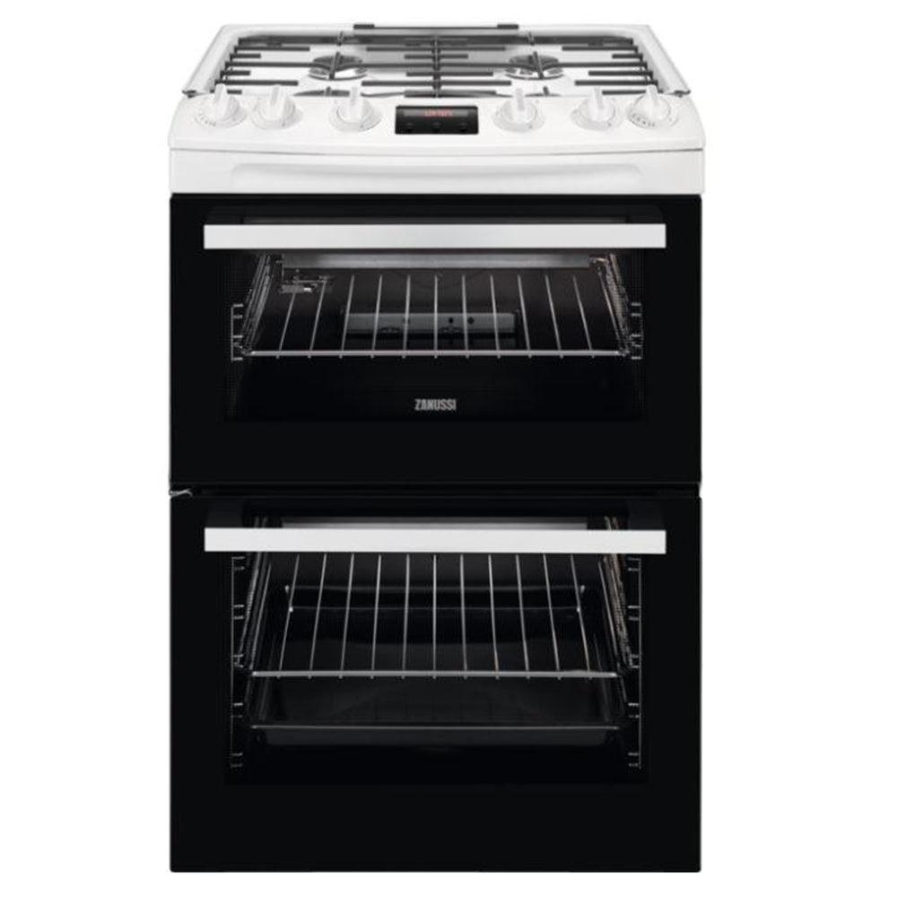 Clearance/Ex-Display Zanussi 60cm Freestanding Gas Cooker - White | ZCG63250WA from DID Electrical - guaranteed Irish, guaranteed quality service. (6890833477820)