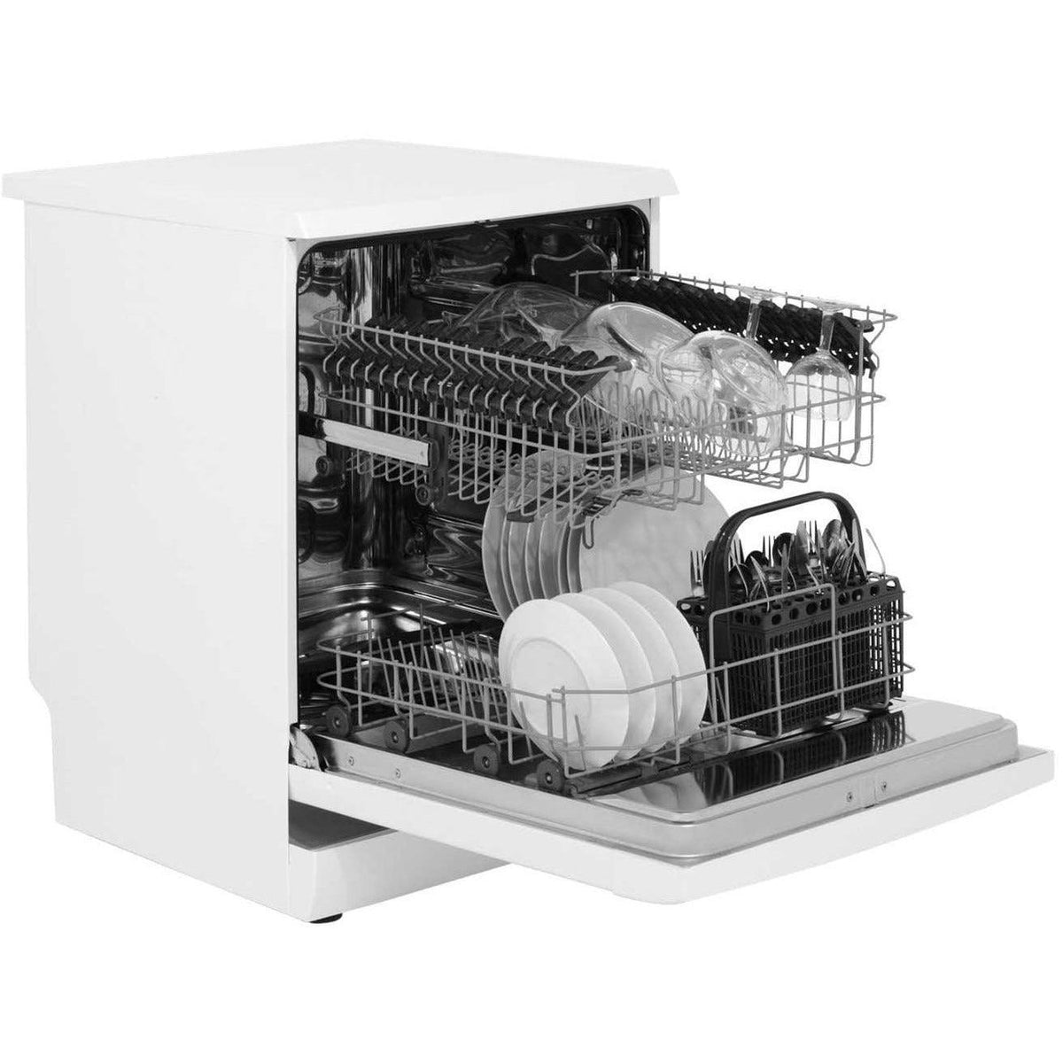 Zanussi 60cm Freestanding Standard Dishwasher - White | ZDF22002WA from DID Electrical - guaranteed Irish, guaranteed quality service. (6977394213052)