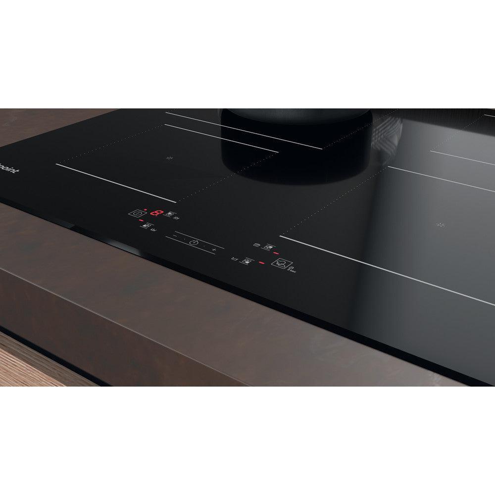 Clearance/Ex-Display Hotpoint 60CM 4 Zone Ceramic Induction Hob - Black | TQ4160SBF from DID Electrical - guaranteed Irish, guaranteed quality service. (6977524793532)