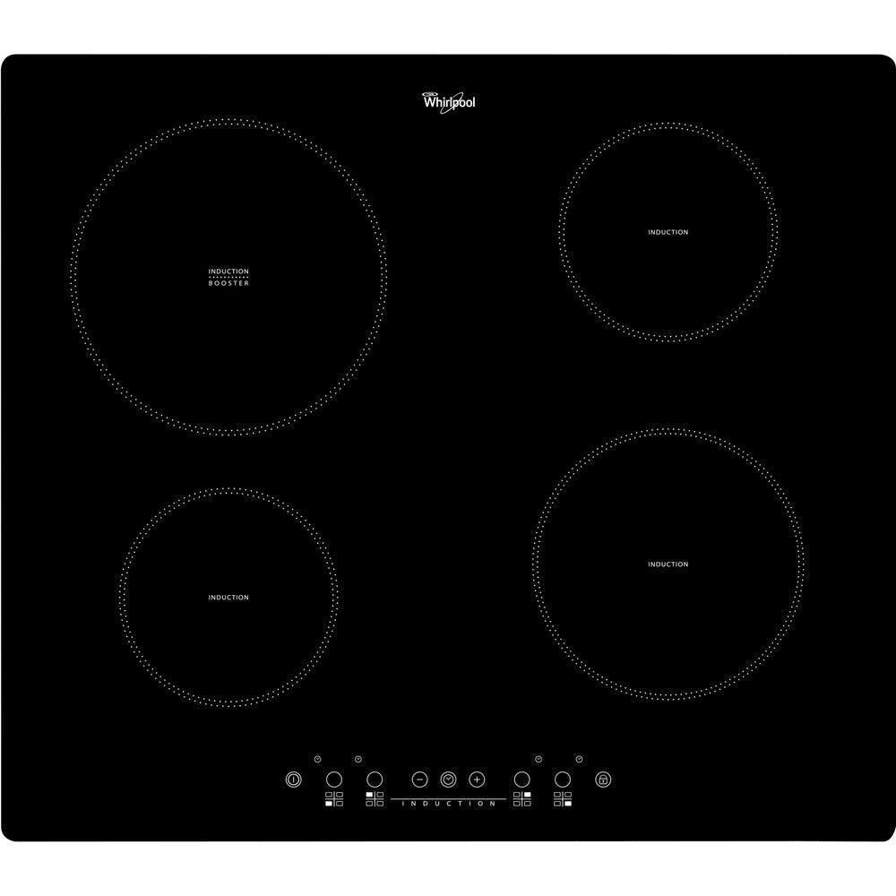 Whirlpool 60cm Built-In 4 Zone Induction Hob - Black | ACM822NE (6968638439612)