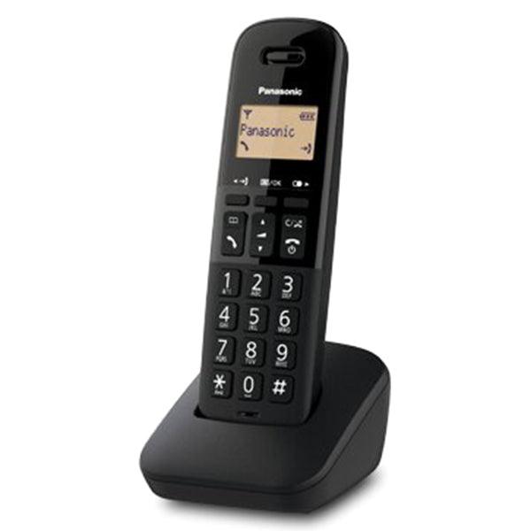 Panasonic Single Cordless Dect Phone - Black | KX-TGB610 from DID Electrical - guaranteed Irish, guaranteed quality service. (6977693548732)