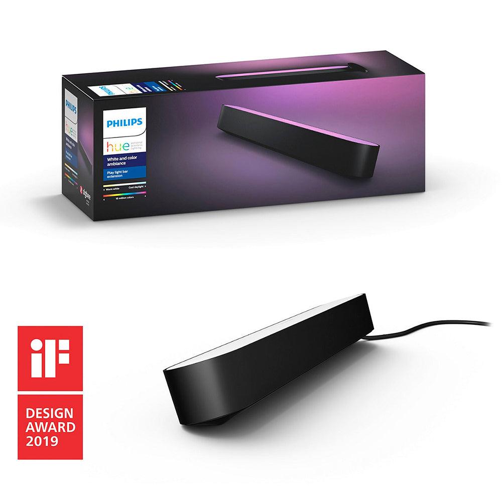 Philips Hue White and Color Ambiance Play Light Bar Extension Pack - Black | 915005734101 from DID Electrical - guaranteed Irish, guaranteed quality service. (6890877059260)