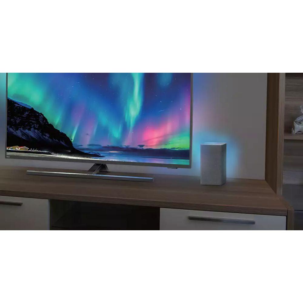 Philips Wireless Bluetooth Home Speaker with Ambilight - Grey | TAW6205/10 (7105849426108)