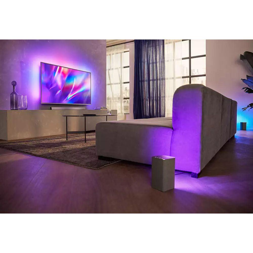 Philips Wireless Bluetooth Home Speaker with Ambilight - Grey | TAW6205/10 (7105849426108)