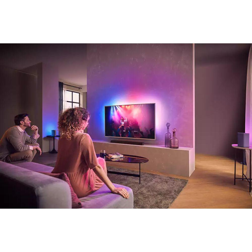 Philips Wireless Bluetooth Home Speaker with Ambilight - Grey | TAW6205/10 (7105849426108)