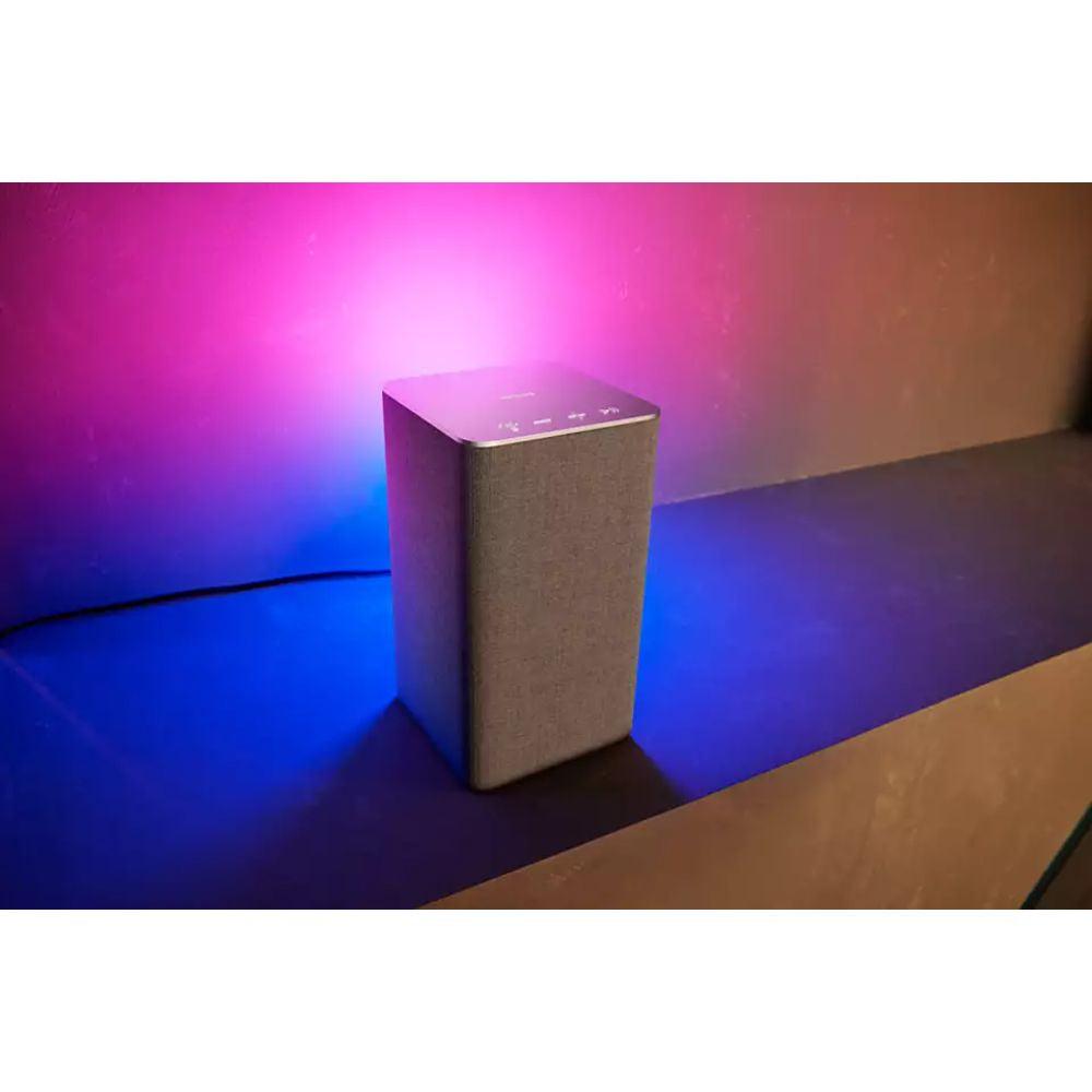 Philips Wireless Bluetooth Home Speaker with Ambilight - Grey | TAW6205/10 (7105849426108)