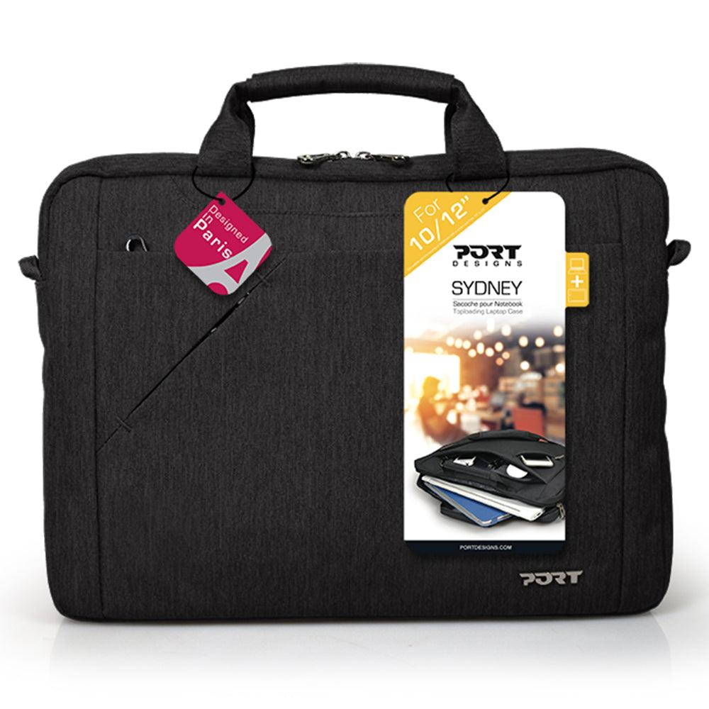 Port Designs 13&quot;/14&quot; Toploading Laptop Case - Black | 135071 from DID Electrical - guaranteed Irish, guaranteed quality service. (6977618837692)