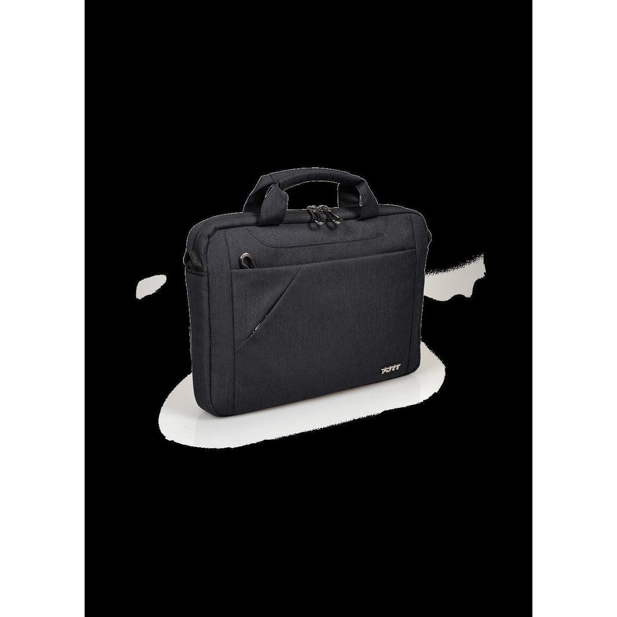 Port Designs 13&quot;/14&quot; Toploading Laptop Case - Black | 135071 from DID Electrical - guaranteed Irish, guaranteed quality service. (6977618837692)