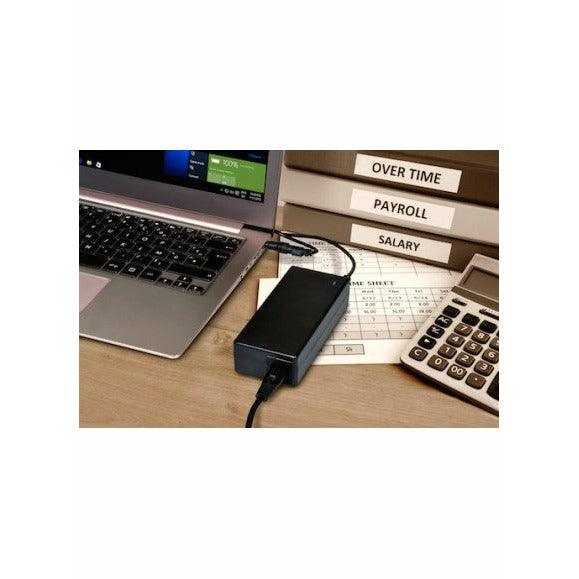 Port Designs 90W Asus Laptop Charger - Black | 900007-AS-UK (7512555389116)