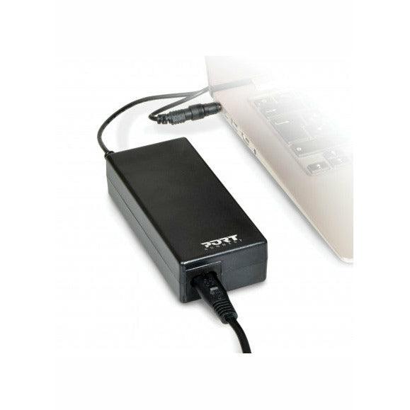 Port Designs 90W Universal Laptop Charger - Black | 900008 (7512555290812)