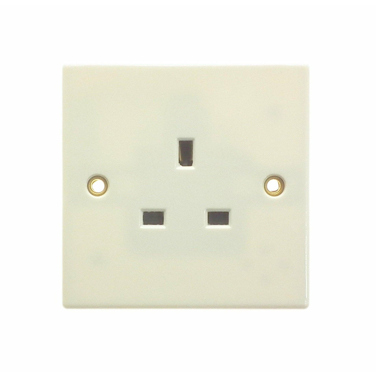 Powermaster 13 Amp 1 Gang Socket - White | 1434-36 (7500363989180)