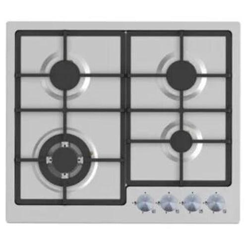 Powerpoint 60CM 4 Burner Gas Hob - Stainless Steel | P174NGXSS from DID Electrical - guaranteed Irish, guaranteed quality service. (6977572176060)