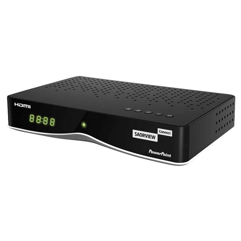 Powerpoint Saorview Connect Hybrid Set Top Box - Black | DXD7025SVC from DID Electrical - guaranteed Irish, guaranteed quality service. (6890770432188)