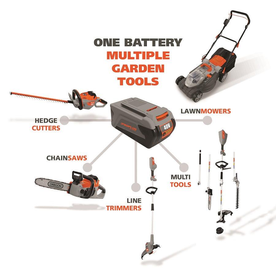 ProPlus EVOLVE 40v Cordless Chainsaw Tool Only - Grey &amp; Orange | PPS965375 from DID Electrical - guaranteed Irish, guaranteed quality service. (6890872438972)