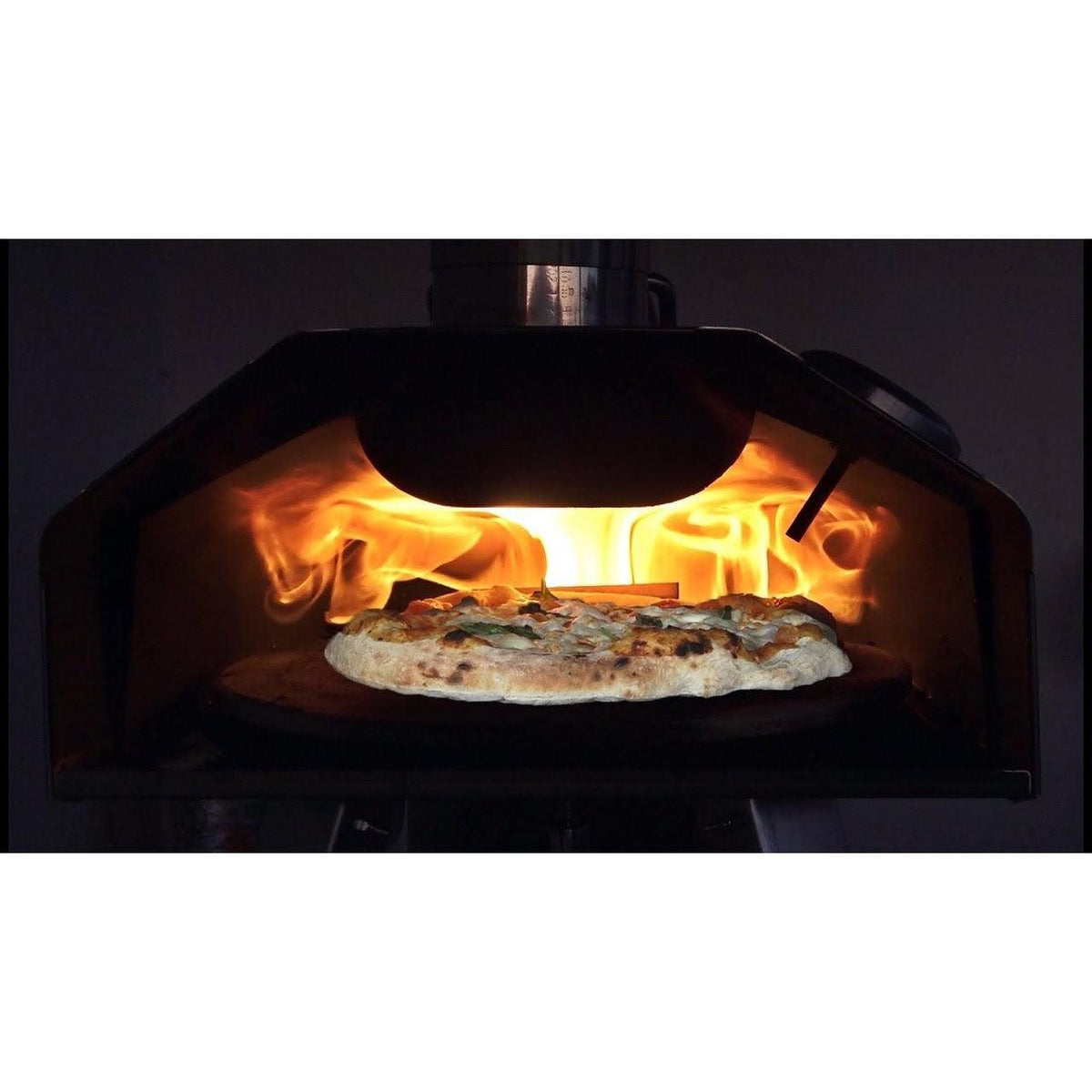 Qubestove Rotating Pizza Oven and Stove - Stainless Steel | 007159 from DID Electrical - guaranteed Irish, guaranteed quality service. (6977626439868)