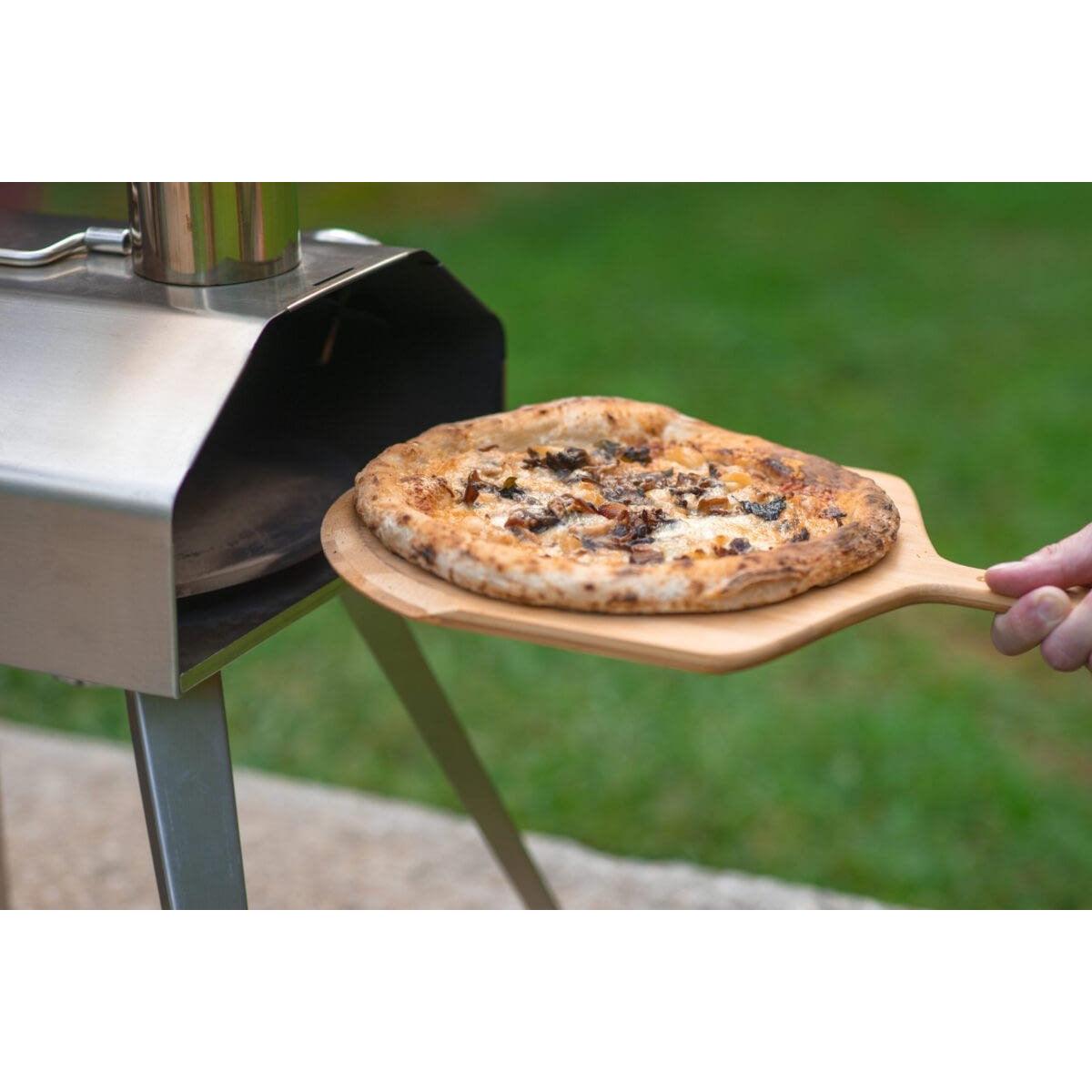 Qubestove Rotating Pizza Oven and Stove - Stainless Steel | 007159 from DID Electrical - guaranteed Irish, guaranteed quality service. (6977626439868)