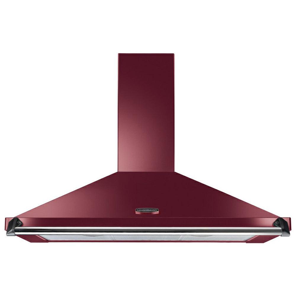 Rangemaster Classic 110cm Chimney Cooker Hood - Cranberry | CLAHDC110CY/C from DID Electrical - guaranteed Irish, guaranteed quality service. (6977637580988)