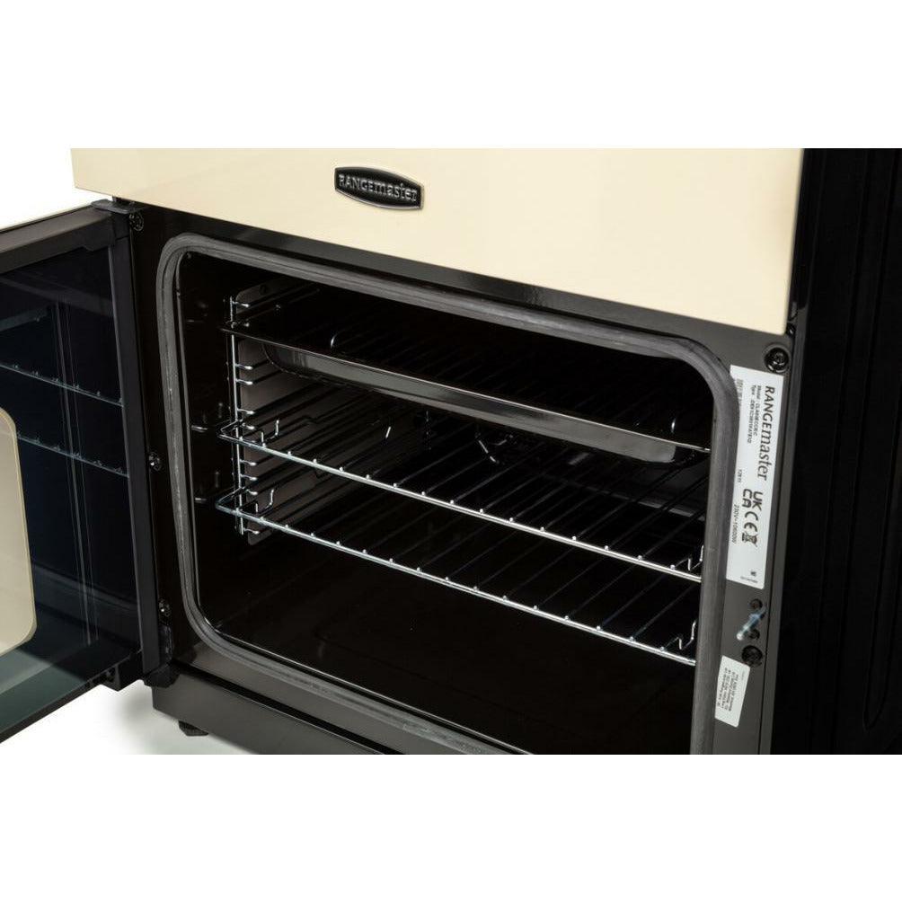 Rangemaster Classic 60cm Dual Fuel Cooker - Cream &amp; Chrome | CLA60DFFCR/C (7172745822396)