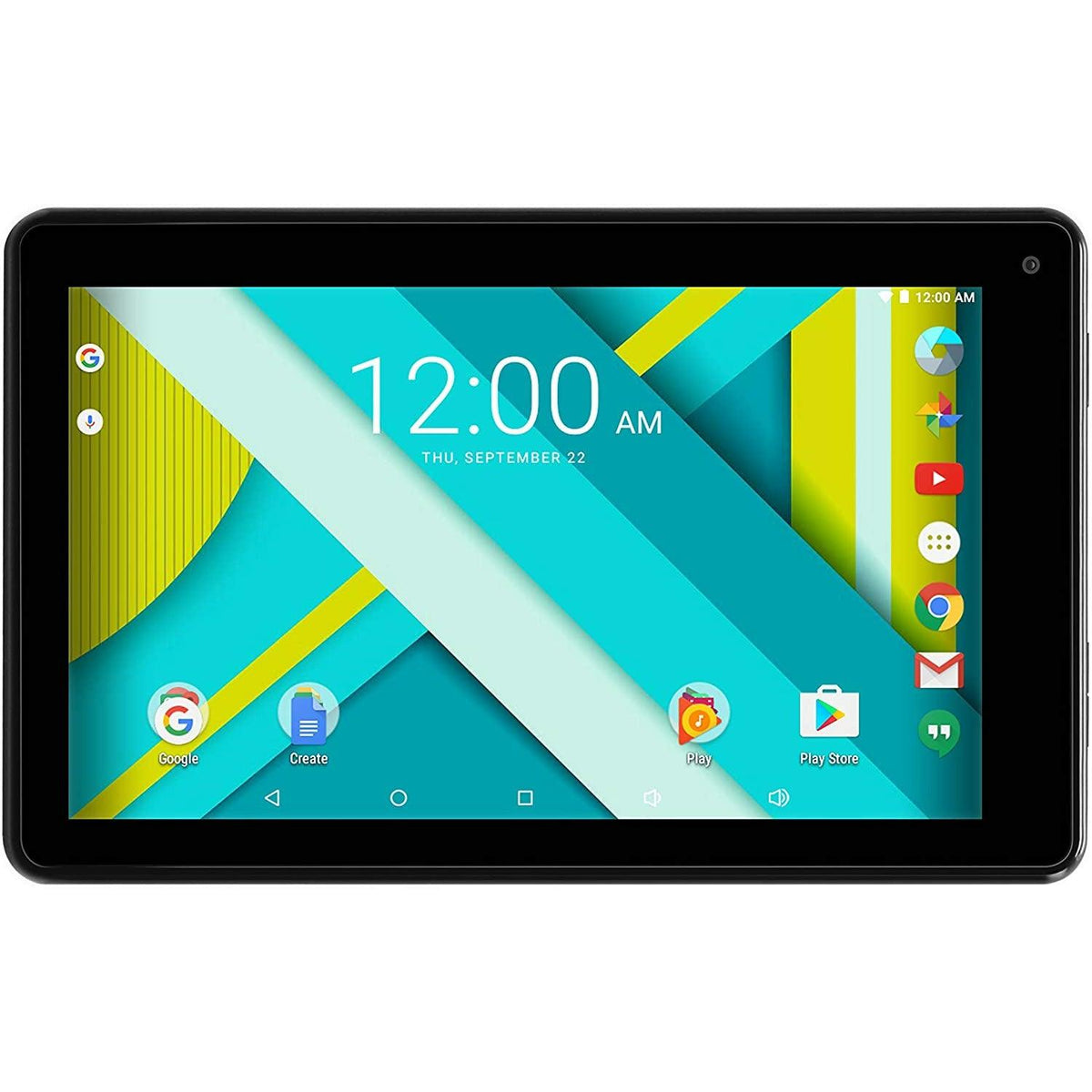 RCA Aura Voyager III 7&quot; 16GB Android Tablet - Black | RCT6973W43MDN (7529497952444)
