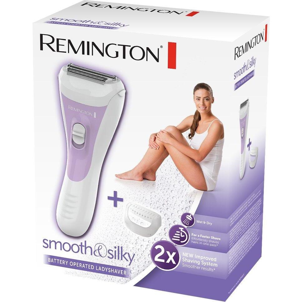 Remington Cordless Wet &amp; Dry Electric Lady Shaver - White &amp; Purple | WSF5060 from DID Electrical - guaranteed Irish, guaranteed quality service. (6890845077692)
