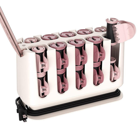 Remington Proluxe Heated Hair Rollers - Rose Gold | H9100