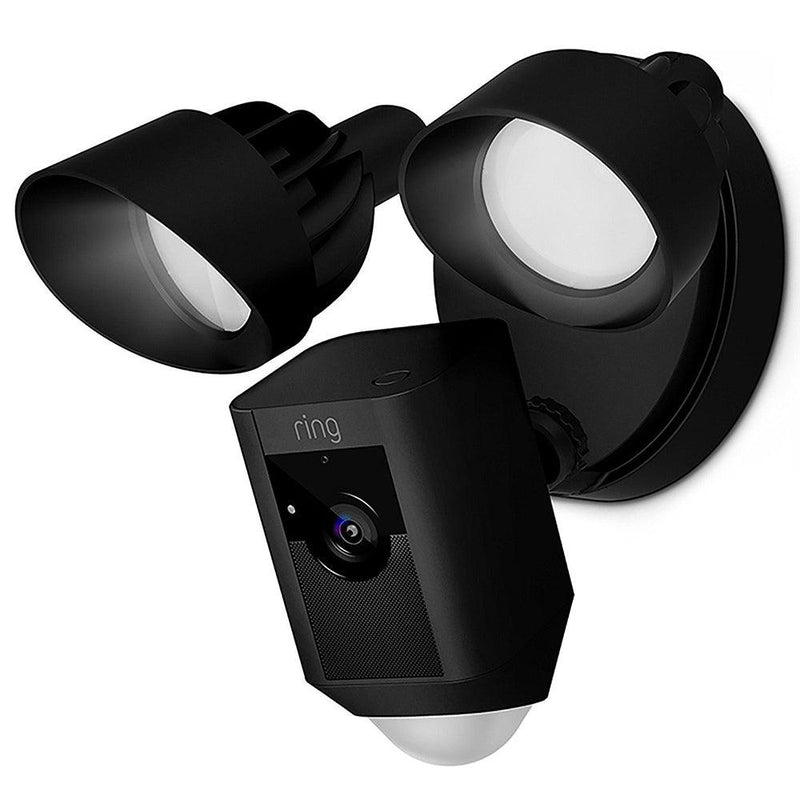 Ring Floodlight Camera - Black | 64-8SF1P7-BEU from DID Electrical - guaranteed Irish, guaranteed quality service. (6977399029948)
