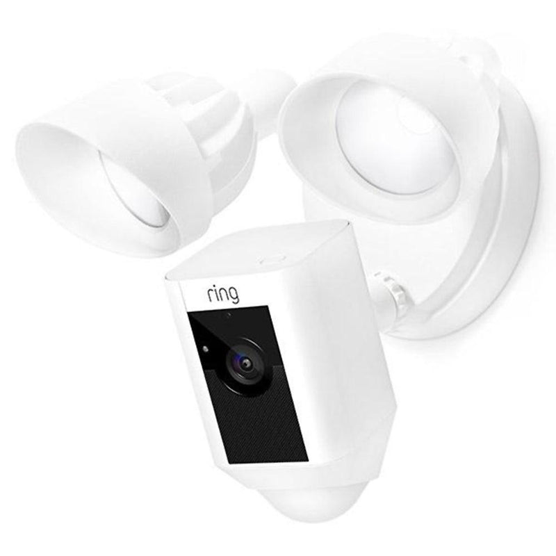 Ring FloodLight Security Camera - White | 64-8SF1P7-WEU from DID Electrical - guaranteed Irish, guaranteed quality service. (6977421967548)