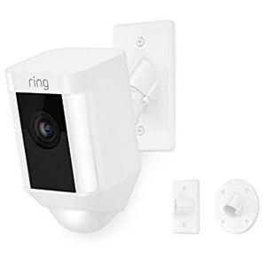 Ring Hardwired Spotlight Wall Mount Security Camera - White | 64-8SH2P7-WEU from DID Electrical - guaranteed Irish, guaranteed quality service. (6890887774396)
