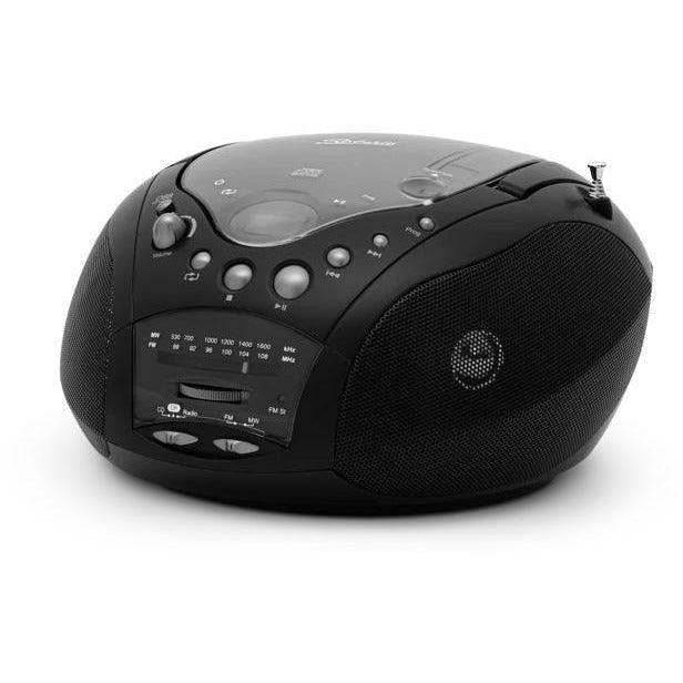 Robert Portable Radio with CD Player - Black | CD9959BK from DID Electrical - guaranteed Irish, guaranteed quality service. (6977729167548)