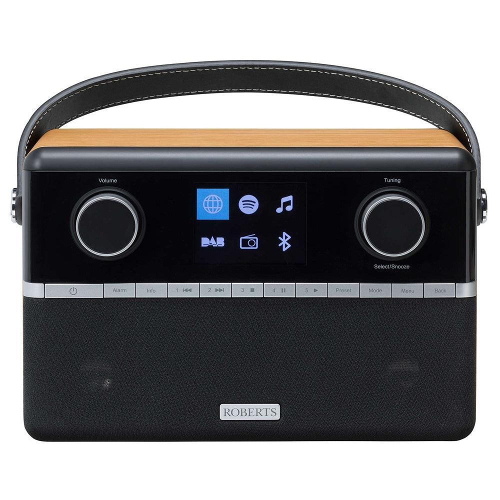 Robert Stream DAB+/DAB/FM/Internet Smart Radio with Bluetooth - Black &amp; Wood | STREAM941 from DID Electrical - guaranteed Irish, guaranteed quality service. (6890780623036)