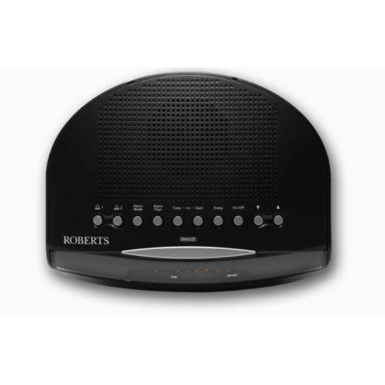 Roberts Chronologic VI FM/MW Analogue Clock Radio - Black | CR9971BK from DID Electrical - guaranteed Irish, guaranteed quality service. (6977571782844)
