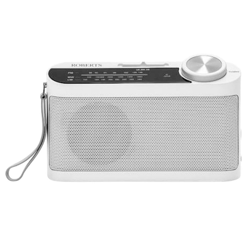 Roberts Classic Portable Radio - White | R9954WH (7534150549692)