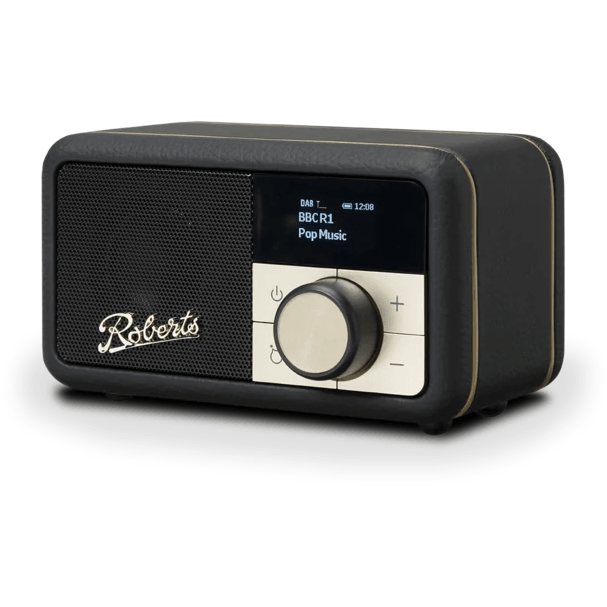Roberts Revival Petite Digital Radio with Bluetooth - Black | REV-PETITEBK (7541421047996)
