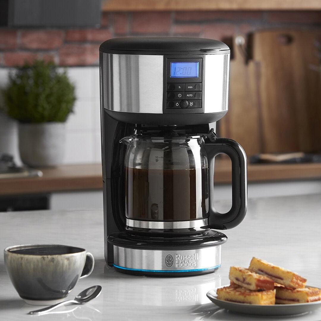 Russell Hobbs 1.25L Buckingham Filter Coffee Maker - Stainless Steel | 20680 (7192642388156)