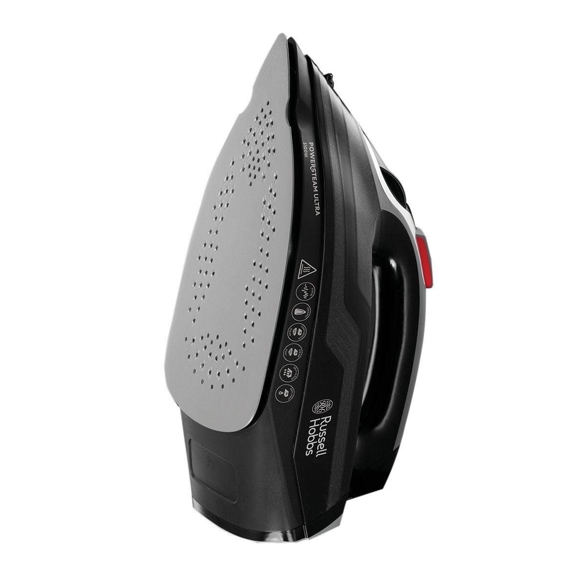 Russell Hobbs 3100W Power Steam Ultra Iron - Black | 20630 from DID Electrical - guaranteed Irish, guaranteed quality service. (6890747855036)