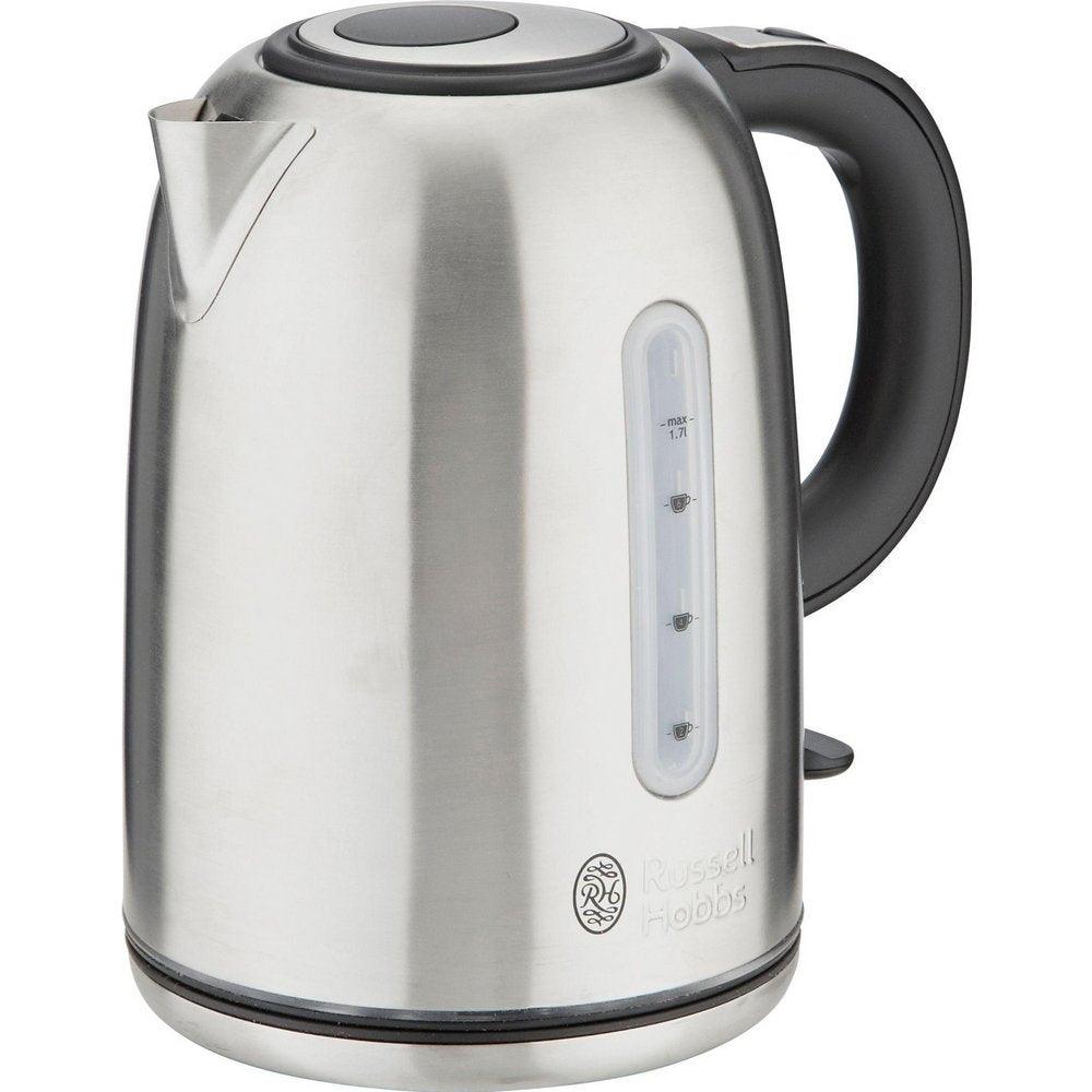 Russell Hobbs Buckingham 1.7L Quiet Boil Kettle - Stainless Steel | 20460 from DID Electrical - guaranteed Irish, guaranteed quality service. (6890743529660)